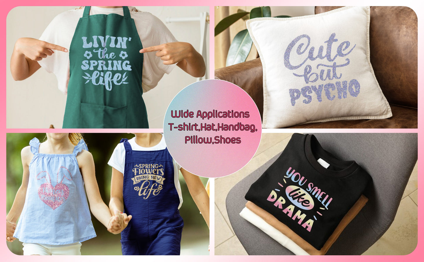 SPARKLE HEAT TRANSFER VINYL