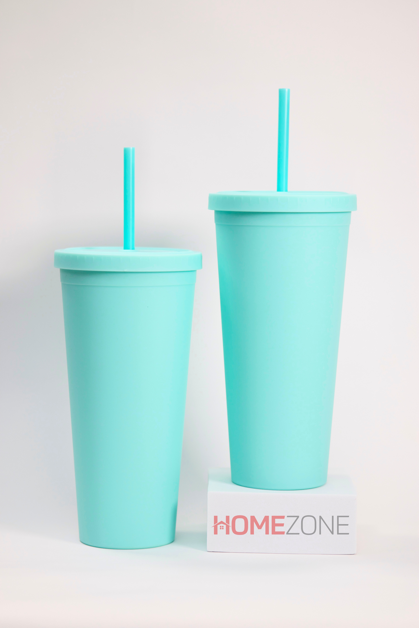 DOUBLE WALL PASTEL COLORED ACRYLIC TUMBLER CUPS 24OZ