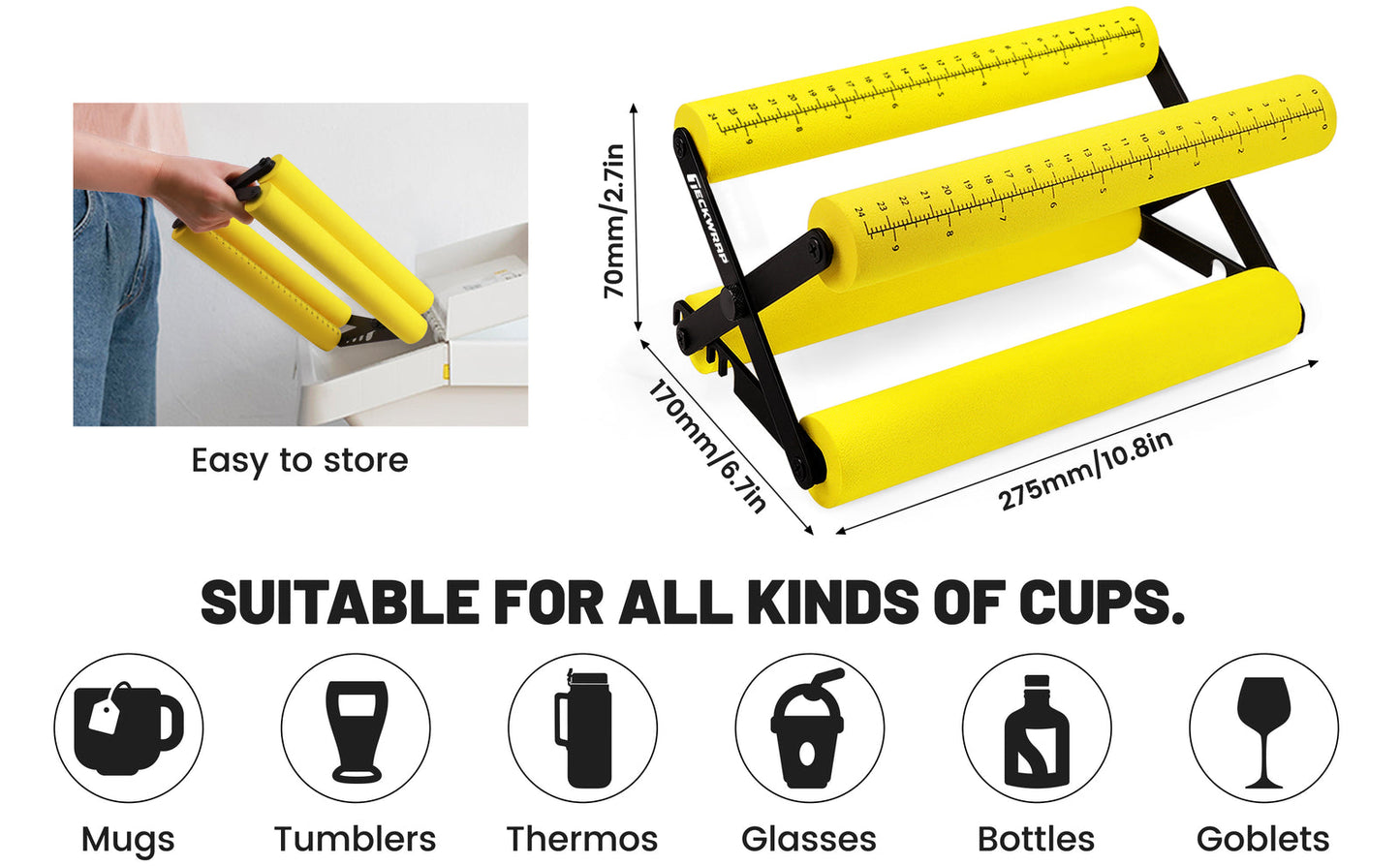 TeckWrap Cup Cradle