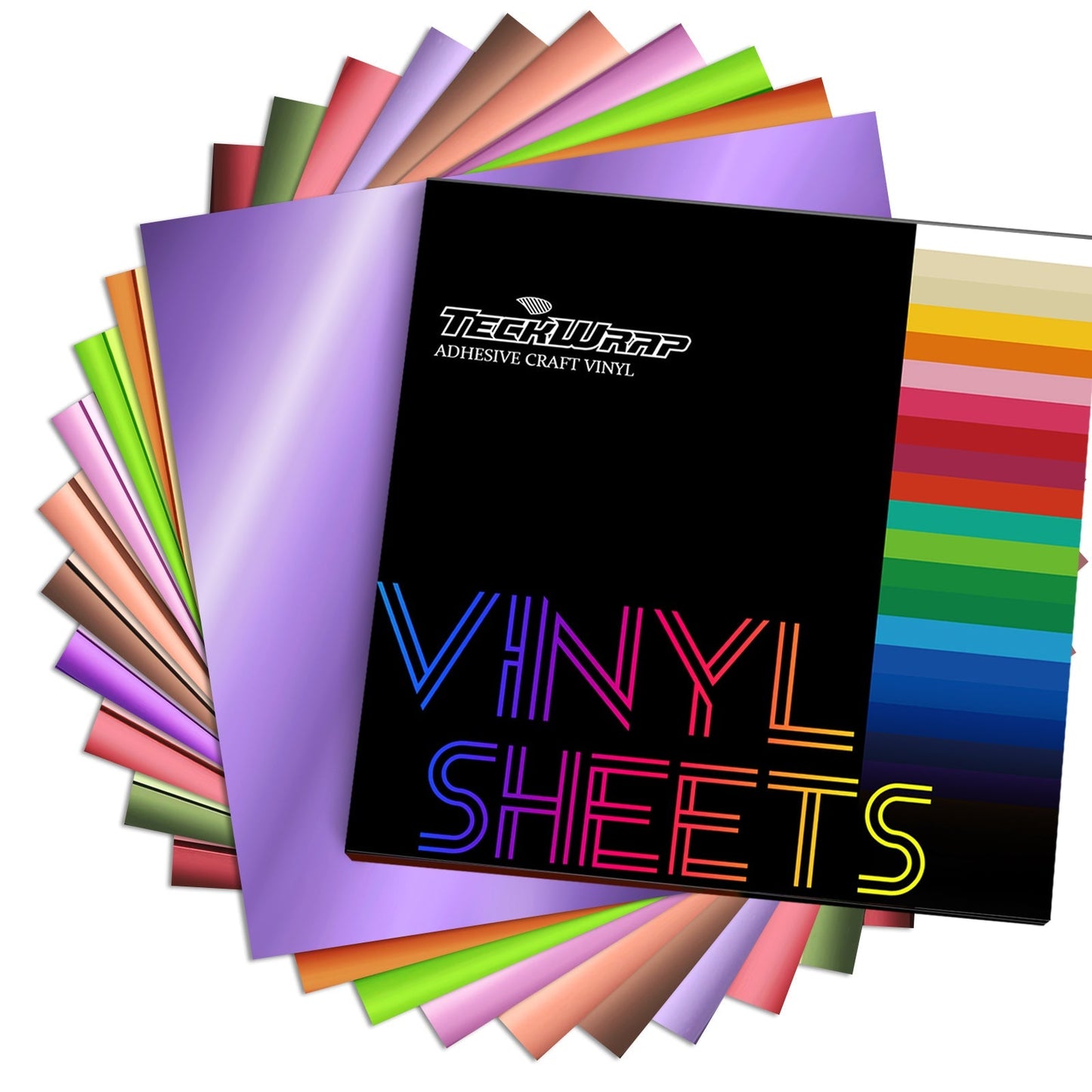 SHEETS PACK - BUBBLE FREE MIRROR CHROME (10 PCS)