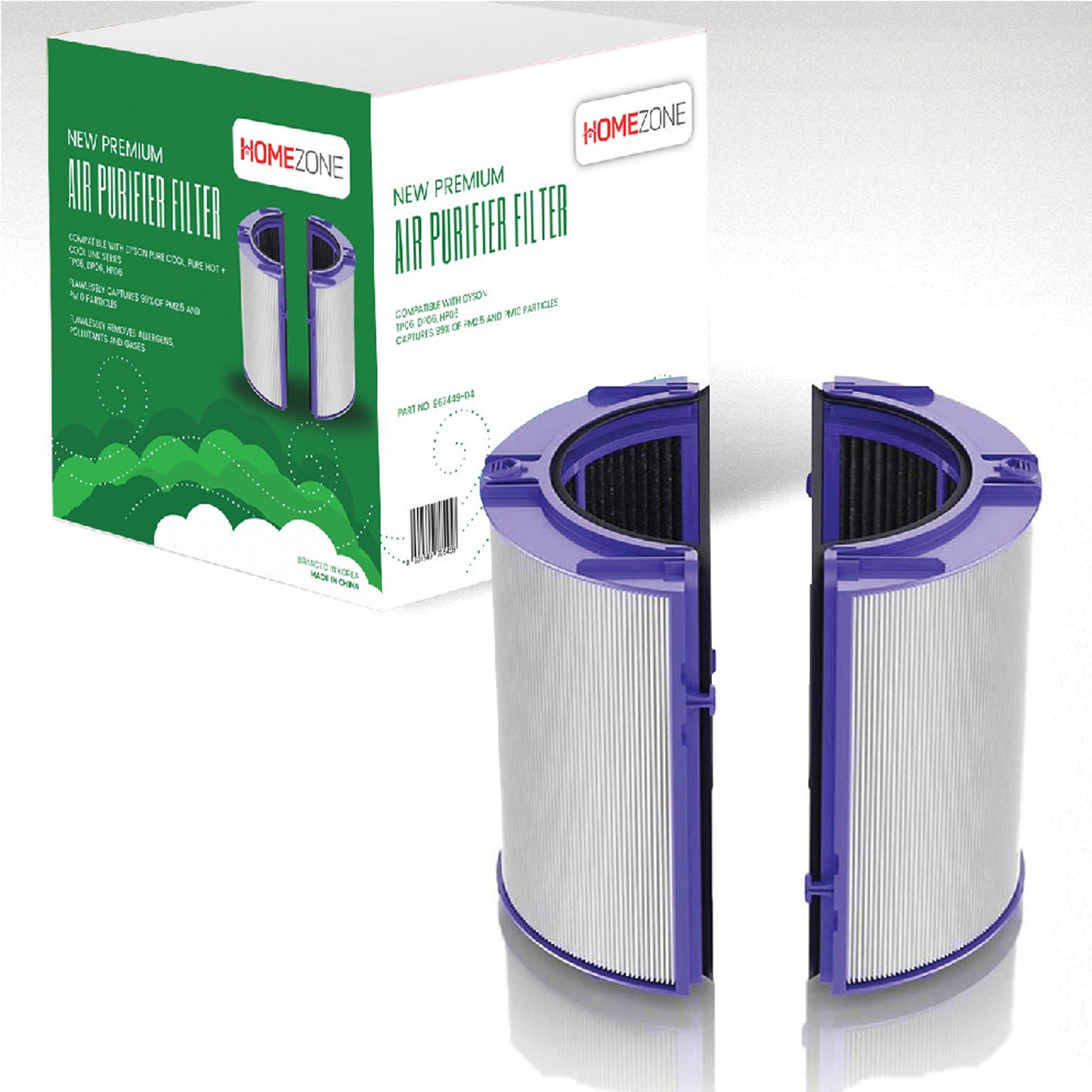 Air Filter Compatible W/Dyson Air Purifiers
