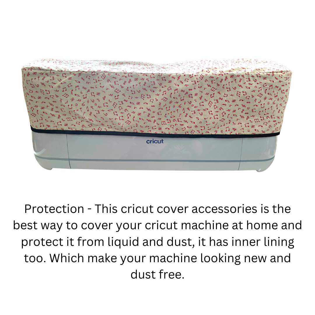 HOMEZONE - CRICUT DUST COVER (MUSIC NOTES)
