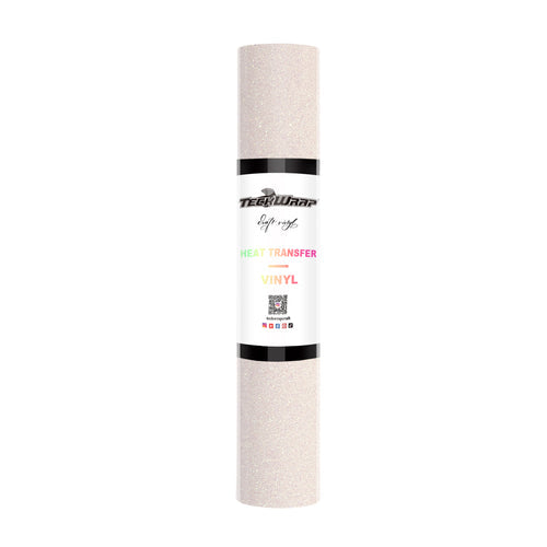 Glitter Heat Transfer Vinyl 5ft Roll
