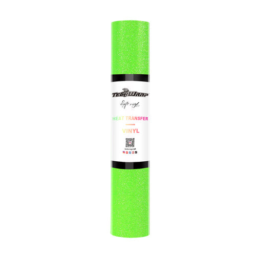 Glitter Heat Transfer Vinyl 5ft Roll
