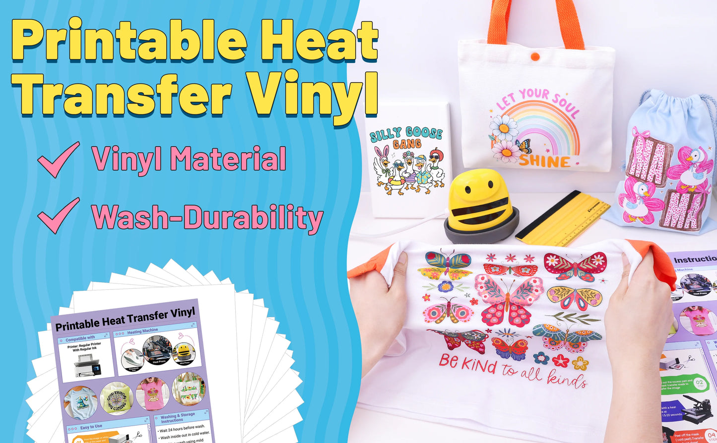 Printable Heat Transfer Vinyl