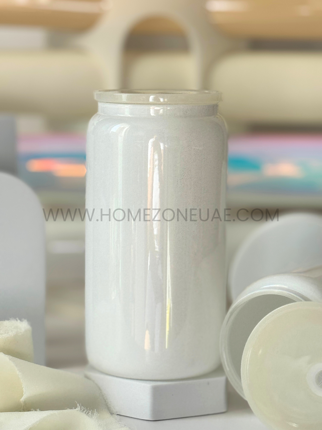 Glitter Soda Glass Can Sublimation 16 oz.