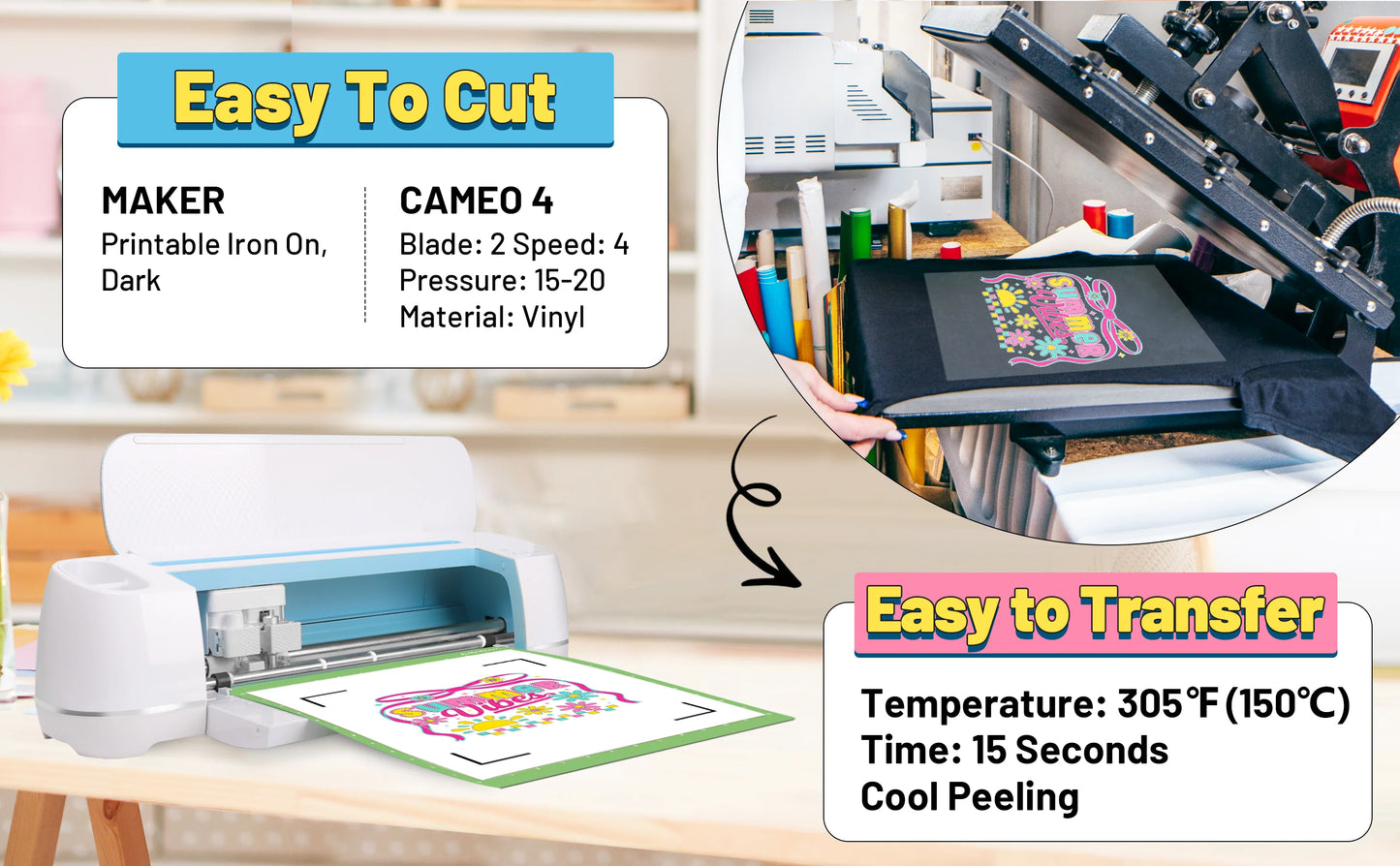 Printable Heat Transfer Vinyl