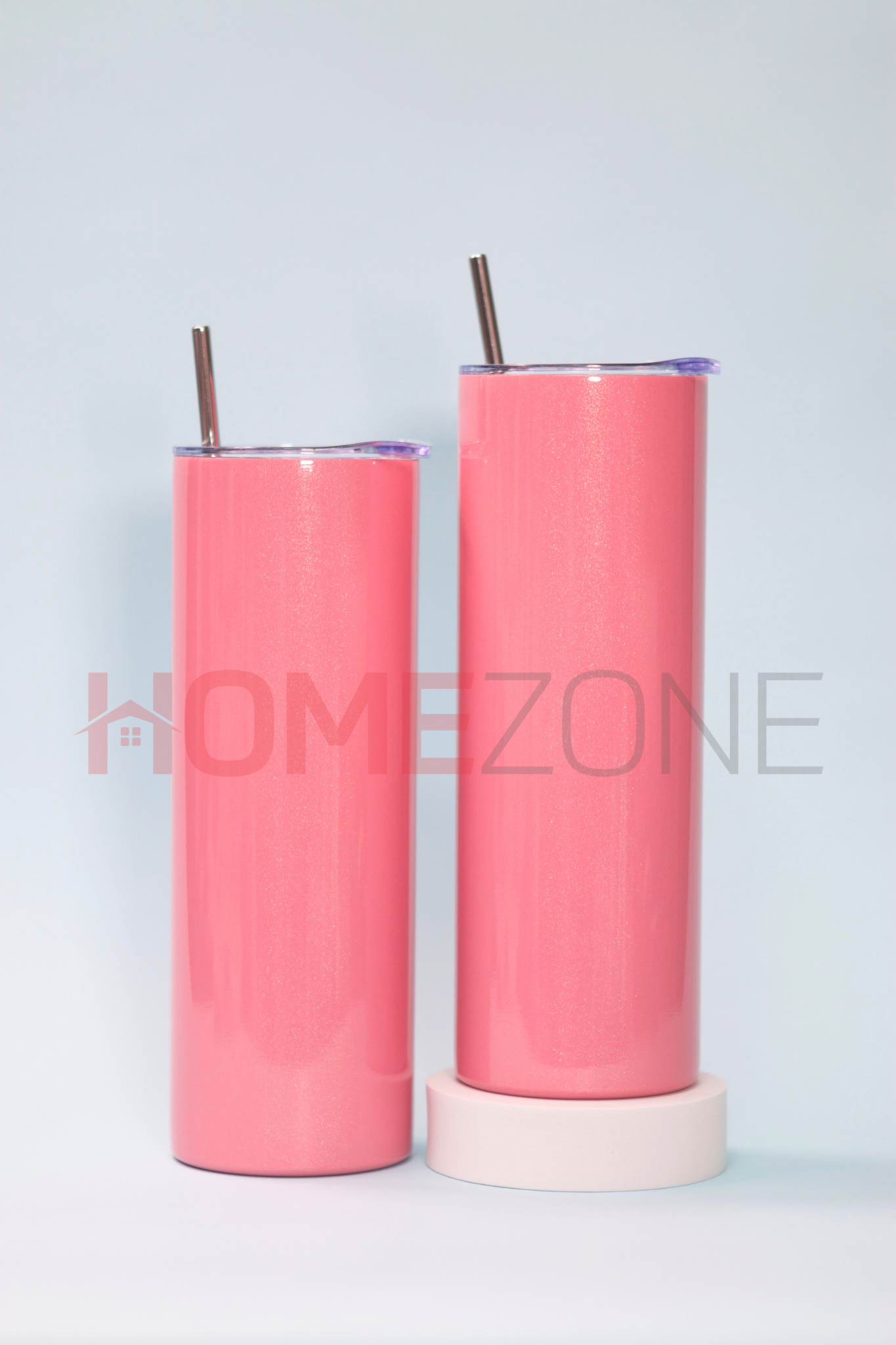 SHIMMER GLITTER PEARLESCENT SMOOTH DOUBLE WALL STEEL TUMBLER (SUBLIMATION) 20oz