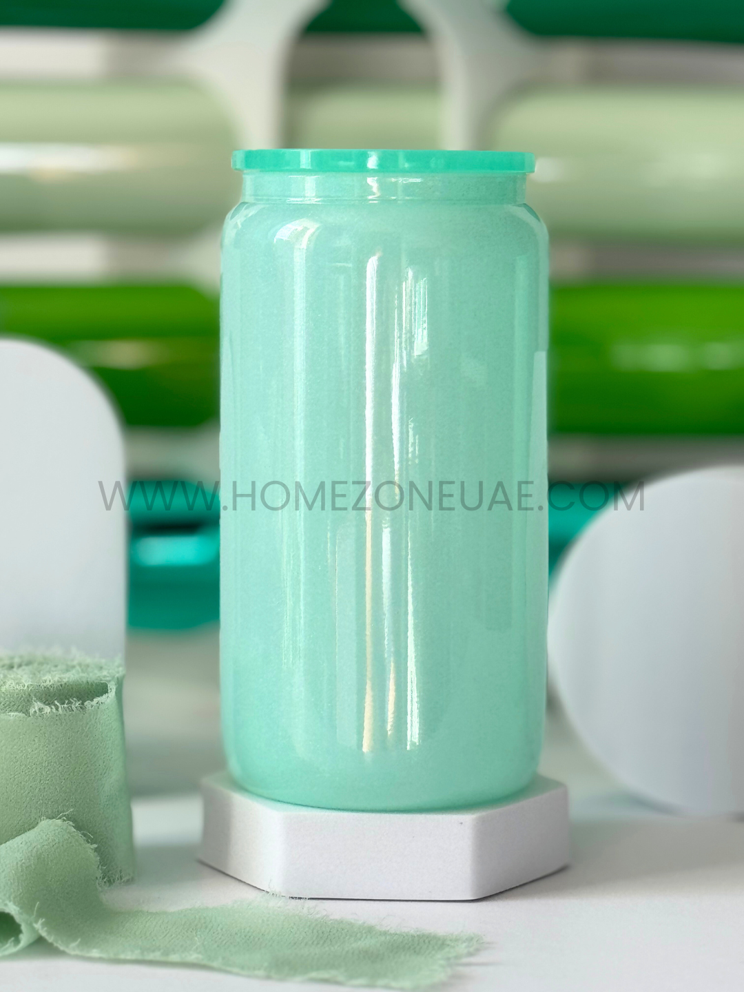 Glitter Soda Glass Can Sublimation 16 oz.