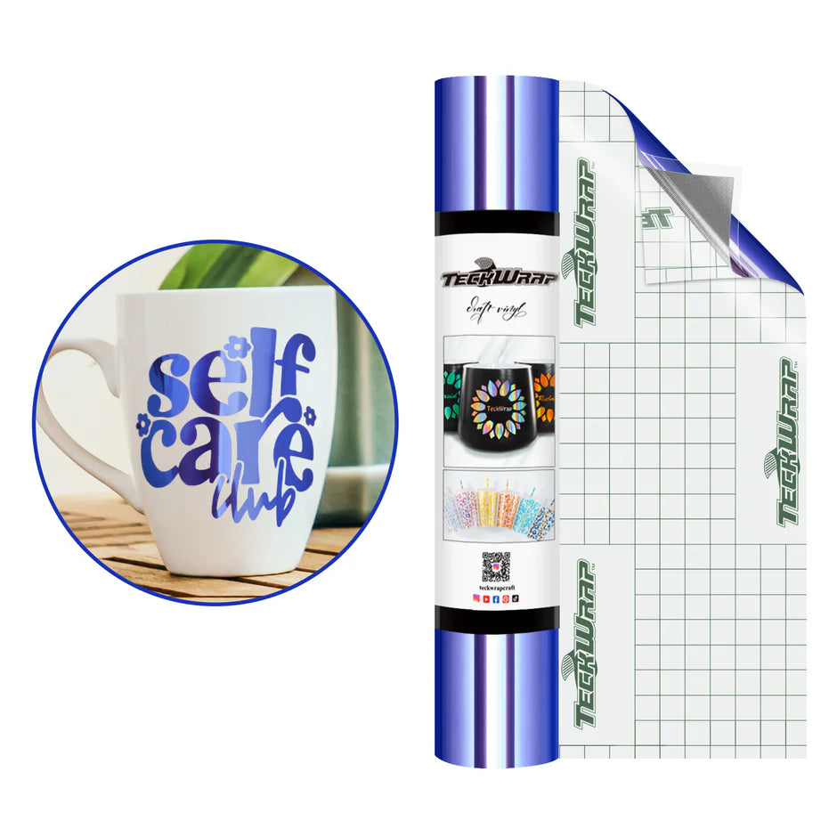 BUBBLE FREE MIRROR CHROME ADHESIVE VINYL 5FT.