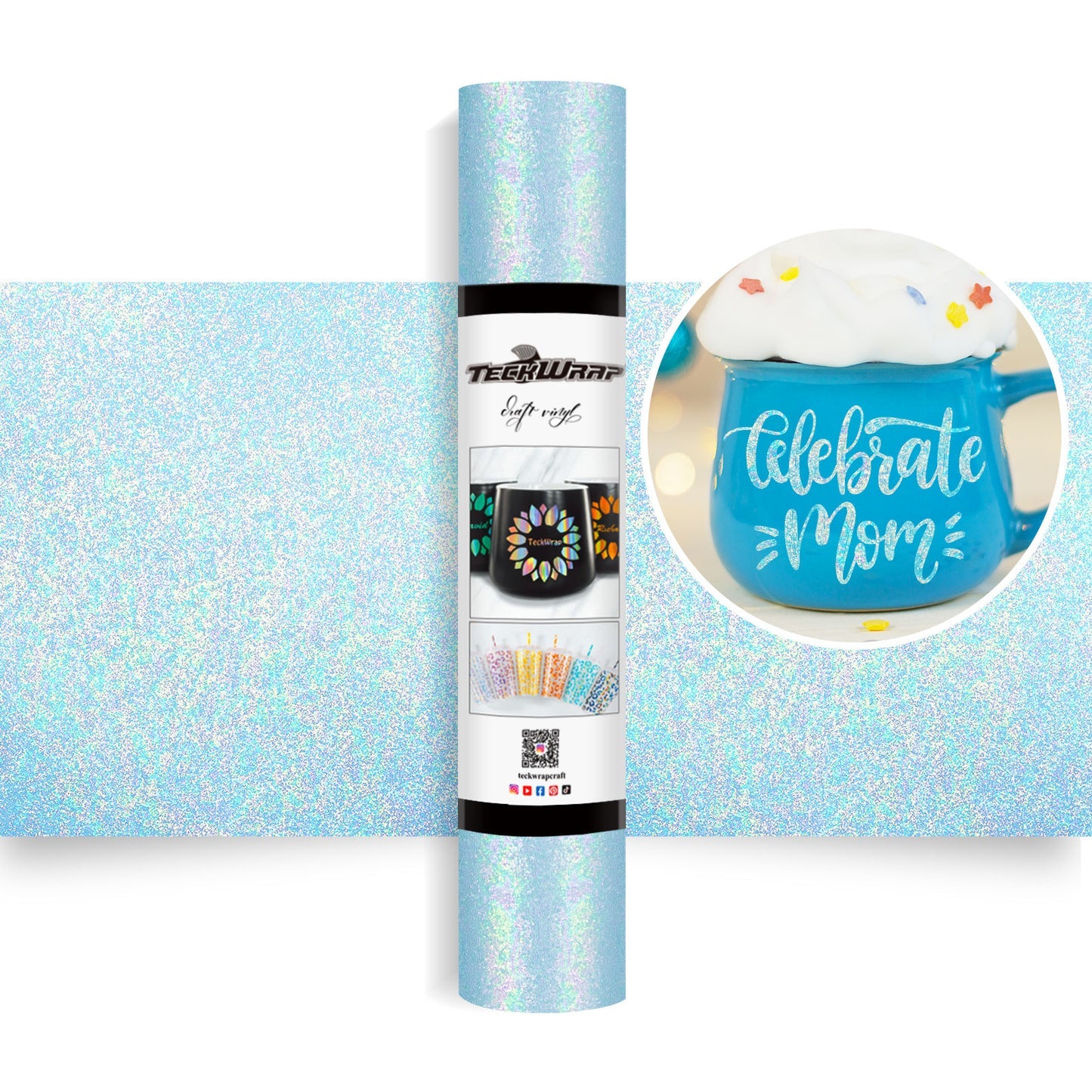 COLORFUL PEARL ADHESIVE VINYL 5FT.