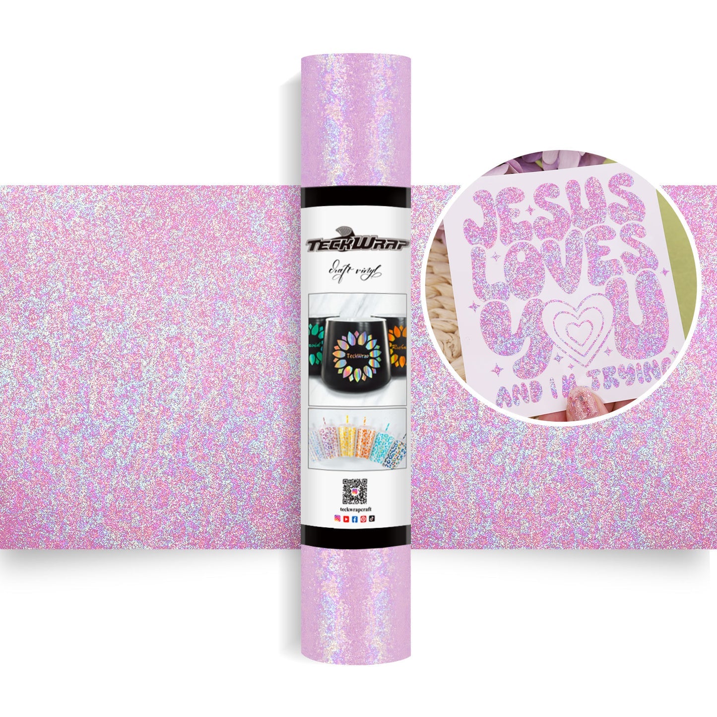 COLORFUL PEARL ADHESIVE VINYL 5FT.