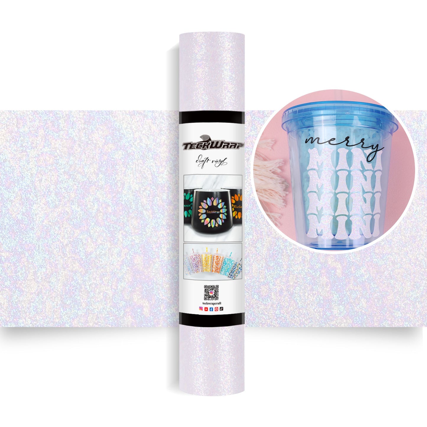 COLORFUL PEARL ADHESIVE VINYL 5FT.
