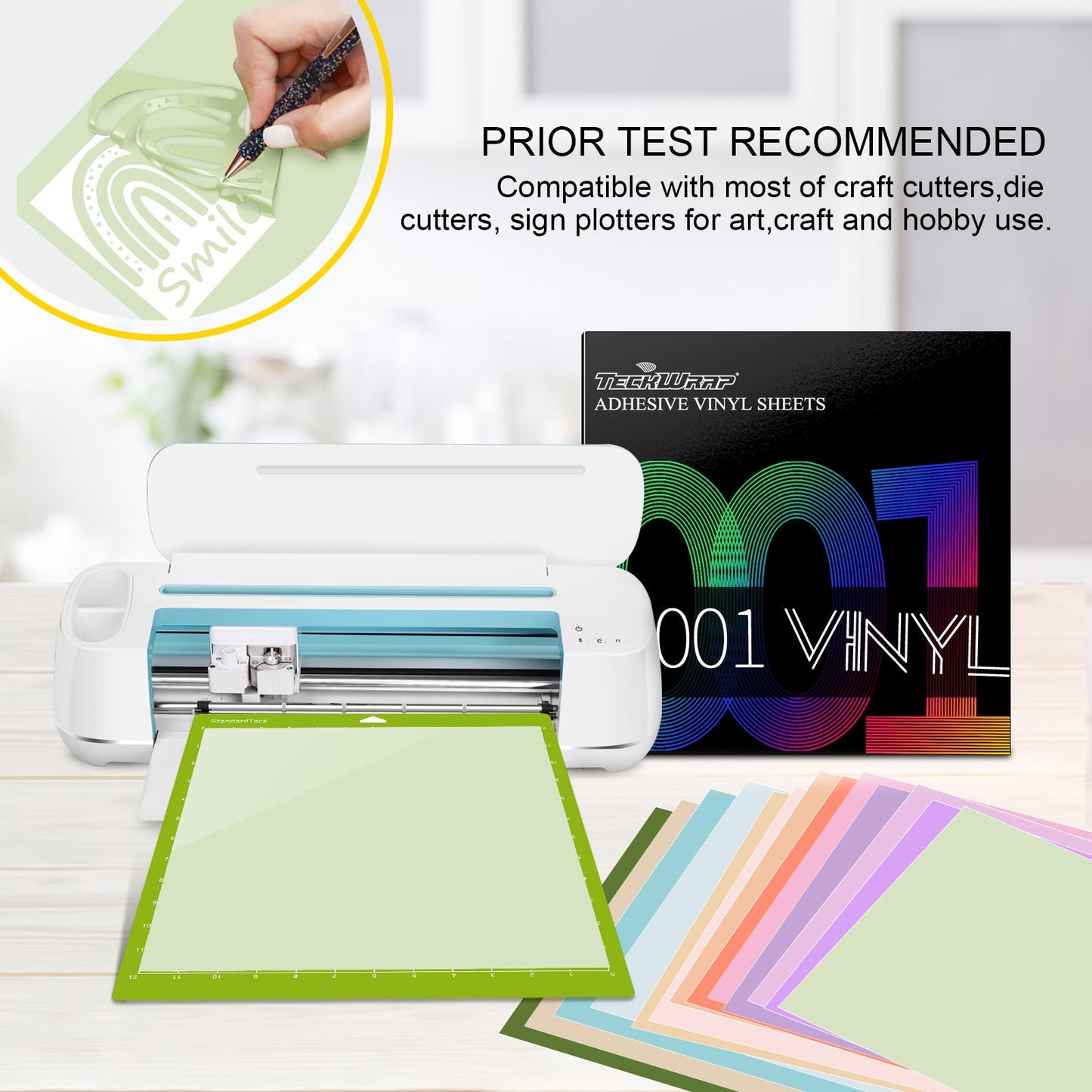 SHEETS PACK - 001G PERMANENT VINYL GLOSSY